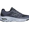 'Skechers' Men's Arch Fit-Charge Back - Charcoal / Black