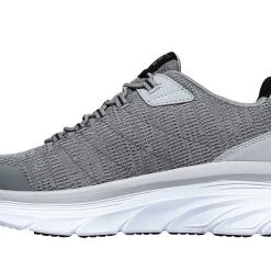 'Skechers' Men's D'Lux Walker-Pensive - Gray / Black (Extra Wide) -cowboy shop 23441 alt1 5 1024x1024@2x