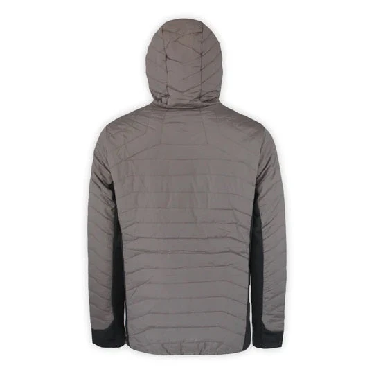 'Boulder Gear' Men's Brooks Hybrid Jacket - Charcoal 4 'Boulder Gear' Men's Brooks Hybrid Jacket - Charcoal - Image 2