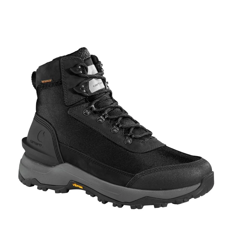Carhartt Footwear 'Black Diamond' Men's 6" Arctic Grip EH WP Soft Toe Hiker - Black 8 Carhartt Footwear 'Black Diamond' Men's 6" Arctic Grip EH WP Soft Toe Hiker - Black - Image 6