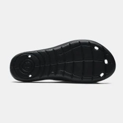 'Under Armour' Men's Locker IV Slide Sandal - Black / Black / White 9 'Under Armour' Men's Locker IV Slide Sandal - Black / Black / White -cowboy shop 3023758 001 SOLE 1024x1024@2x