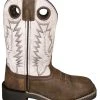 Smoky Mountain Boots 'Smoky Mountain' Children's Drifter Western Square Toe - Brown Distress / Antique White -cowboy shop 3108 114abdf9 7456 4eab b279 3209983d18a9 1024x1024@2x