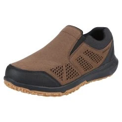 'Northside' Men's Benton Slip On Moc - Brown / Black