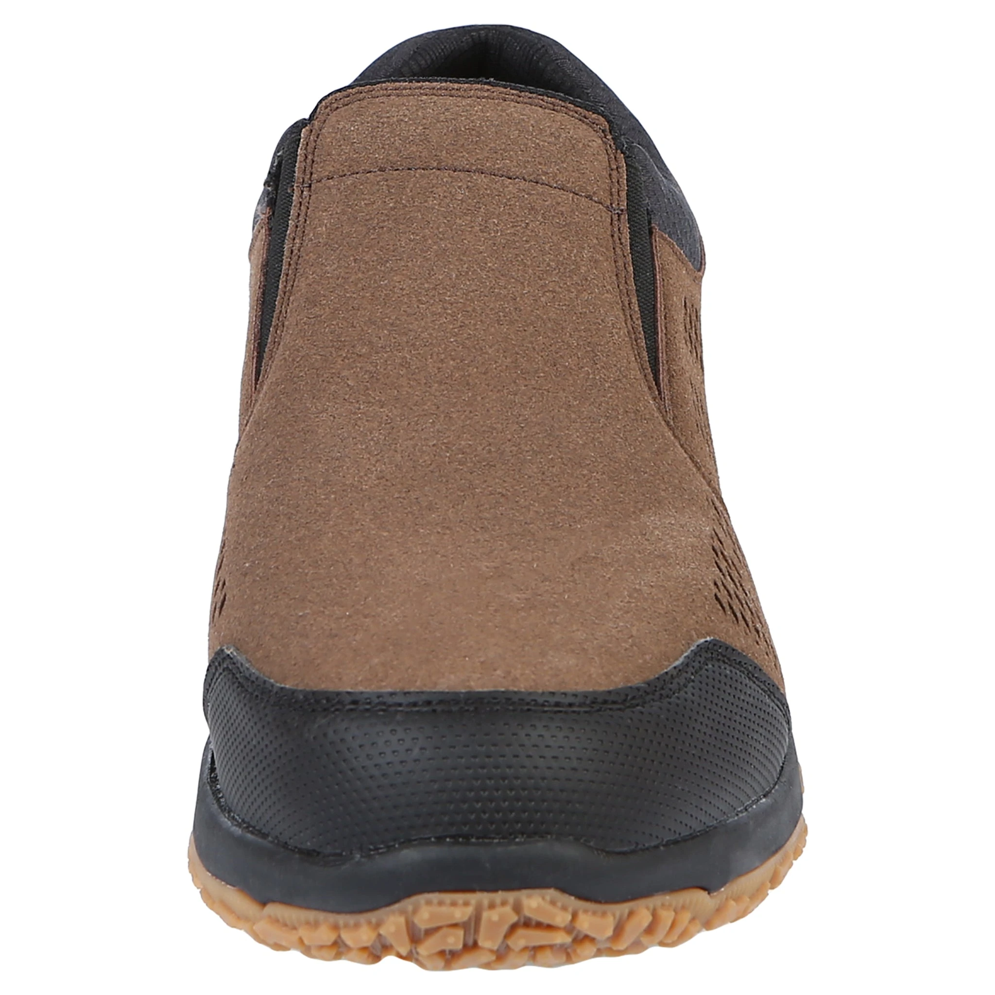 'Northside' Men's Benton Slip On Moc - Brown / Black 6 'Northside' Men's Benton Slip On Moc - Brown / Black - Image 4