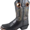 Smoky Mountain Boots 'Smoky Mountain' Children's Western Square Toe - Black 2 Smoky Mountain Boots 'Smoky Mountain' Children's Western Square Toe - Black -cowboy shop 3242 1024x1024@2x