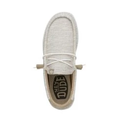 'Hey Dude' Wally Ascend Woven - Ivory Coast -cowboy shop 40002 1JU WALLYASCENDWOVEN IVORYCOAST LEFTTOP 1024x1024@2x