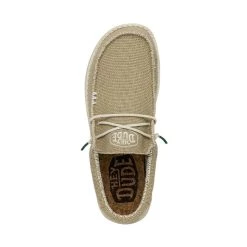 'Hey Dude' Men's Wally Braided - Sand -cowboy shop 40003 202 WALLYBRAIDED SAND LEFTTOP 1024x1024@2x