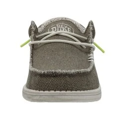 'Hey Dude' Men's Wally Braided - Fossil -cowboy shop 40003 2BS WALLBRAIDED FOSSIL LEFTFRONT 1024x1024@2x