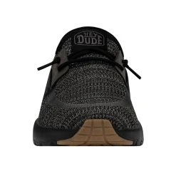 'Hey Dude' Men's Sirocco Sneaker - Black 12 'Hey Dude' Men's Sirocco Sneaker - Black -cowboy shop 40140 0WM SIROCCO BLACKNIGHT RIGHTFRONT 1024x1024@2x