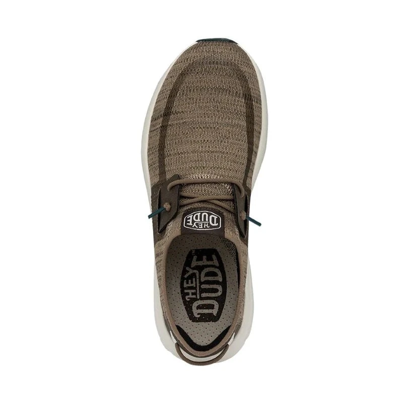 'Hey Dude' Men's Sirocco Sneaker - Beige Bark 4 'Hey Dude' Men's Sirocco Sneaker - Beige Bark - Image 2