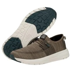 'Hey Dude' Men's Sirocco Sneaker - Beige Bark 10 'Hey Dude' Men's Sirocco Sneaker - Beige Bark -cowboy shop 40140 2CA SIROCCO BEIGEBARK PAIRBOTTOM 1024x1024@2x