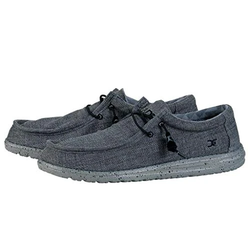 'Hey Dude' Men's Wally L Stretch - Steel 3 'Hey Dude' Men's Wally L Stretch - Steel