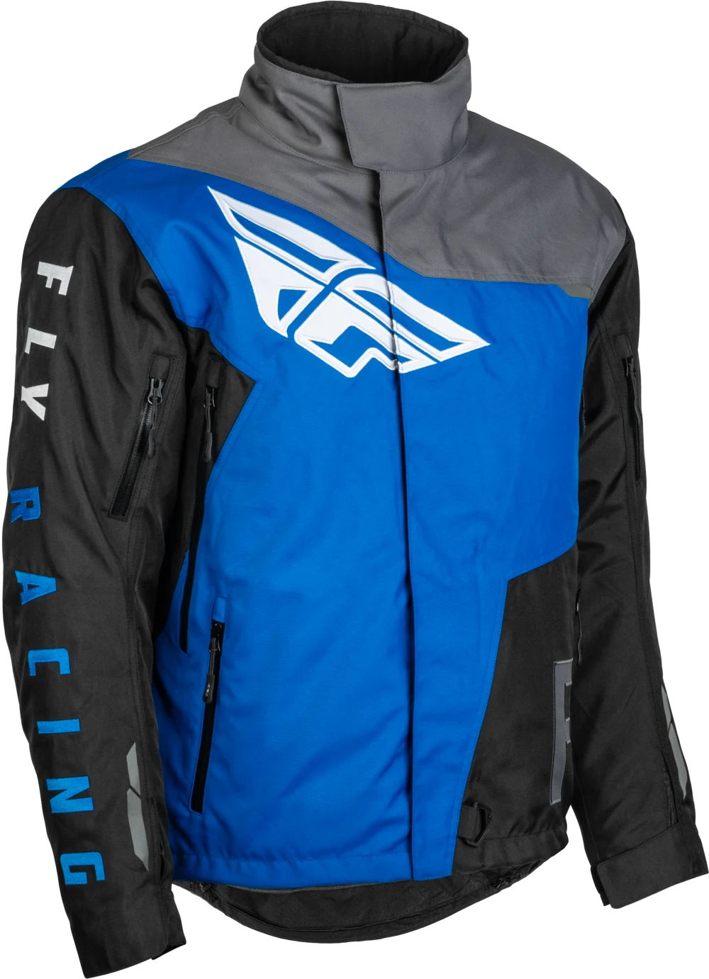 'Fly Racing' Men's SNX Pro WP Jacket - Black / Grey / Blue 3 'Fly Racing' Men's SNX Pro WP Jacket - Black / Grey / Blue