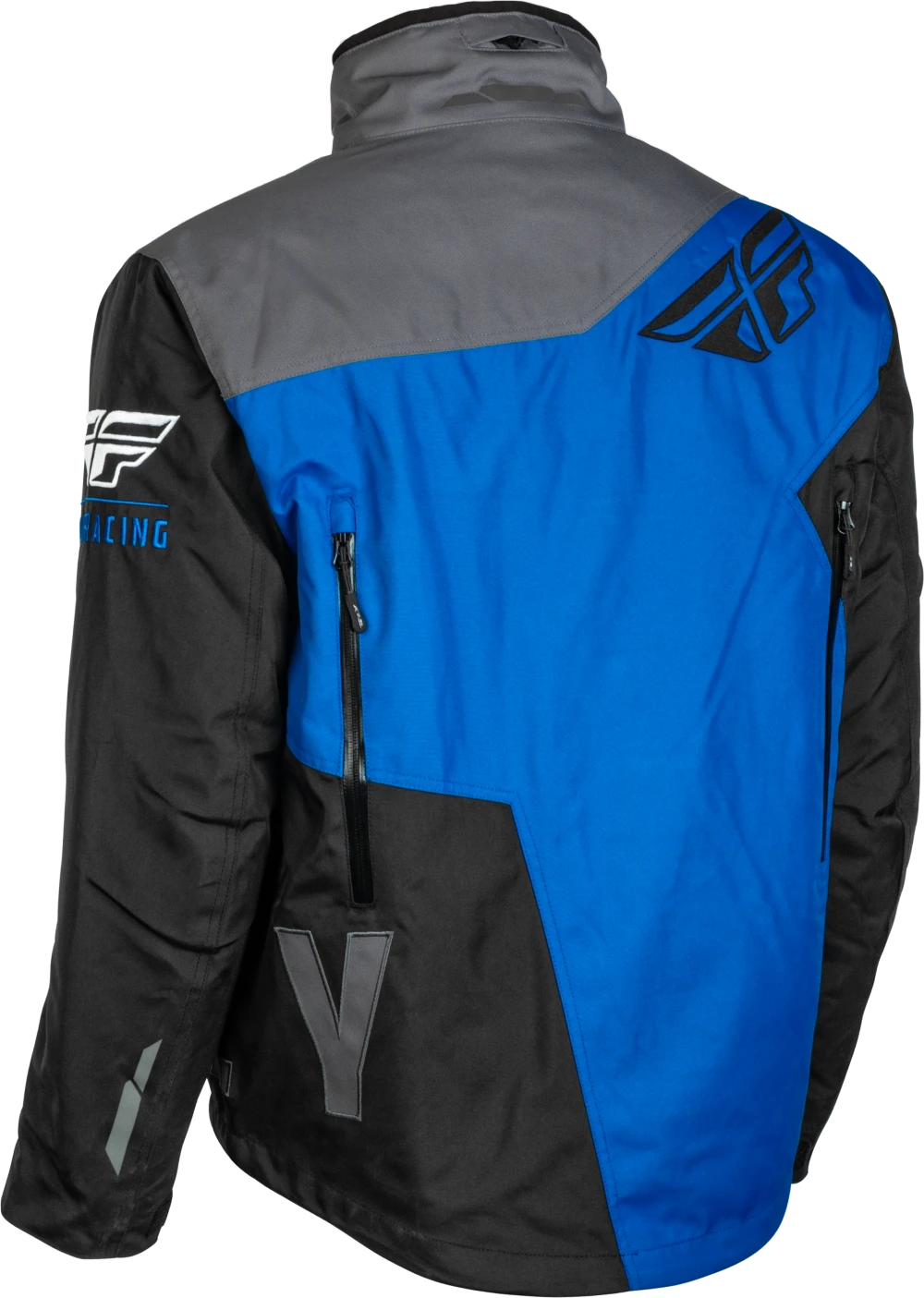 'Fly Racing' Men's SNX Pro WP Jacket - Black / Grey / Blue 4 'Fly Racing' Men's SNX Pro WP Jacket - Black / Grey / Blue - Image 2