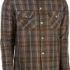 Highway 21 'Highway-21' Men's Concealed Carry Marksman Flannel Button Down - Brown / Tan 1 Highway 21 'Highway-21' Men's Concealed Carry Marksman Flannel Button Down - Brown / Tan -cowboy shop 489 11832X 0 1024x1024@2x