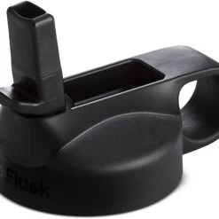 'Wyld Gear' Mag Flask Straw Lid - Black