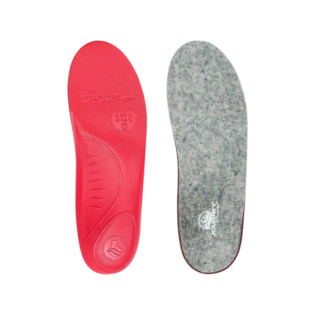'Powerstep' Pinnacle Journey Wool Insoles 4 'Powerstep' Pinnacle Journey Wool Insoles - Image 2
