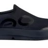 'OOFOS' Men's OOmg EeZee Low Shoe - Black / Black