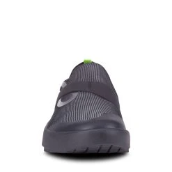 'OOFOS' Men's OOmg Fiber Low Slip On - Black / Gray -cowboy shop 5180FIBRE shot3 1024x1024@2x