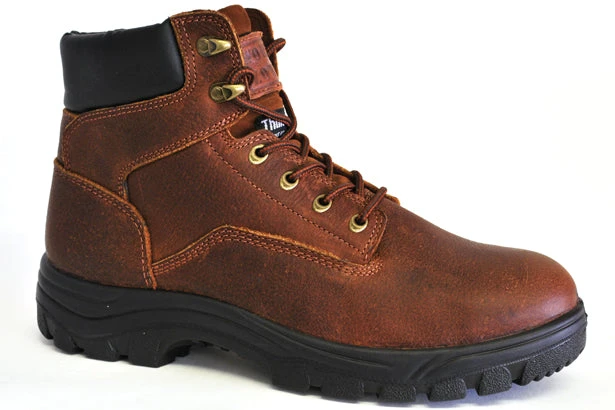 'Work Zone' Men's 6" EH WP Comp Toe - Brown 3 'Work Zone' Men's 6" EH WP Comp Toe - Brown