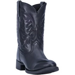 'Laredo' Men's 10" Crawford Western Round Toe - Black -cowboy shop 67900 1 1024x1024@2x