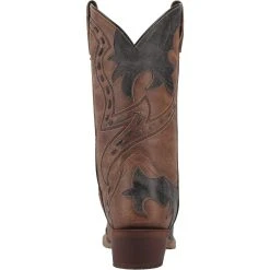 'Laredo' Men's 12" Porter Overlay Western Snip Toe - Tan -cowboy shop 68408 4 1024x1024@2x