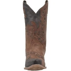 'Laredo' Men's 12" Porter Overlay Western Snip Toe - Tan -cowboy shop 68408 5 1024x1024@2x