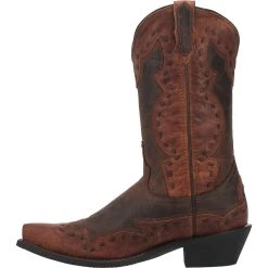 'Laredo' Men's 12" Ronnie Western Fashion Snip Toe - Rust -cowboy shop 68471 3 1200x 58b644e5 4e91 4c58 9107 6da081d30b93 1024x1024@2x