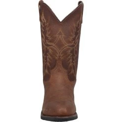 'Laredo' Men's 12" Saw Mill Western Round Toe - Brown -cowboy shop 68494 5 1024x1024@2x