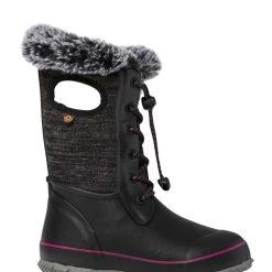 'BOGS' Kids' Arcata Knit Insulated WP Winter - Black Multi