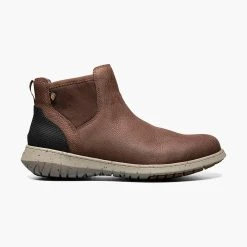 'Bogs' Men's Spruce Chelsea WP Leather Boot - Brown