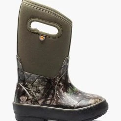 'Bogs' Kids Classic II Mossy Oak Insulated WP Rain Boots - Mossy Oak