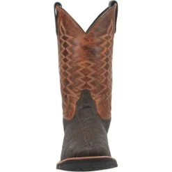 'Laredo' Men's 11" Dillon Western Square Toe - Brown -cowboy shop 7855 5 1024x1024@2x