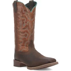 'Laredo' Men's 13" Odie Western Square Toe - Dark Brown -cowboy shop 7961 shdw 1 1024x1024@2x