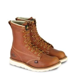 'Thorogood' Men's 8" American Heritage EH SR Steel Toe - Tobacco Brown -cowboy shop 804 4364 1 1024x1024@2x