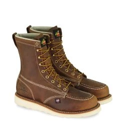 'Thorogood' Men's 8" American Heritage-Trail Crazyhorse MAXWear Wedge EH Safety Toe - Brown 9 'Thorogood' Men's 8" American Heritage-Trail Crazyhorse MAXWear Wedge EH Safety Toe - Brown -cowboy shop 804 4478 1 1200x1200 b4e78cb9 ec1c 4ef3 9d8f 33fa077bb64e 1024x1024@2x