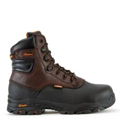 'Thorogood' Men's 7" Z-Trac EH WP Comp Toe - Brown