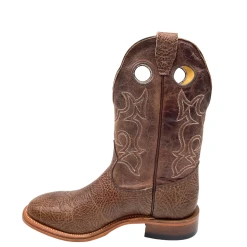 'Boulet' Men's 12" Roper Western Round Toe - Shoulder Noce Taurus / Organza Brown -cowboy shop 82096 1024x1024@2x