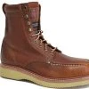 'Work Zone' Men's 8" Moc Wedge Soft Toe - Brown -cowboy shop 834 1024x1024@2x