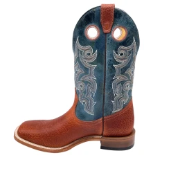 'Boulet' Men's 13" Western Square Toe - Utta Whisky / Puma Turqueza 13 'Boulet' Men's 13" Western Square Toe - Utta Whisky / Puma Turqueza -cowboy shop 92936 1024x1024@2x