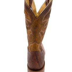 'Boulet' Men's 12" Saddle Vamp Western Square Toe - Shrunken Bomber / Ambergold 12 'Boulet' Men's 12" Saddle Vamp Western Square Toe - Shrunken Bomber / Ambergold -cowboy shop 93452 1024x1024@2x