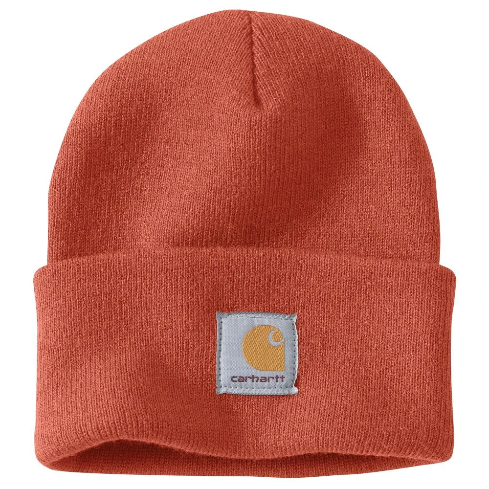 'Carhartt' Acrylic Watch Knit Hat - Desert Rose 3 'Carhartt' Acrylic Watch Knit Hat - Desert Rose