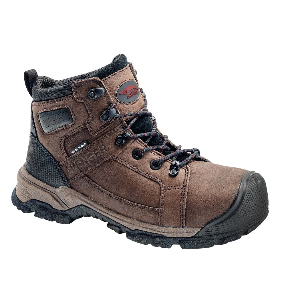 'Avenger' Men's Ripsaw EH PR WP Alloy Toe Hiker - Brown 3 'Avenger' Men's Ripsaw EH PR WP Alloy Toe Hiker - Brown
