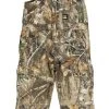 'Berne' Youth Insulated Bib Overall - Realtree Edge