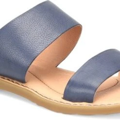 BORN SHOE COMPANY 'Born' Women's Inslo Slide Sandal - Navy (marine)
