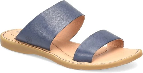 BORN SHOE COMPANY 'Born' Women's Inslo Slide Sandal - Navy (marine) 3 BORN SHOE COMPANY 'Born' Women's Inslo Slide Sandal - Navy (marine)