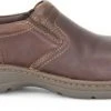 'Carolina' Men's BLVD 2.0 Aluminum Toe ESD Slip On - Brown -cowboy shop CA5562 Profile 1024x1024@2x
