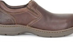 'Carolina' Men's BLVD 2.0 Aluminum Toe ESD Slip On - Brown