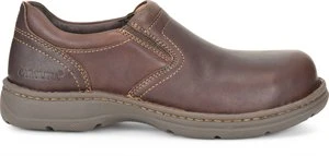 'Carolina' Men's BLVD 2.0 Aluminum Toe ESD Slip On - Brown 3 'Carolina' Men's BLVD 2.0 Aluminum Toe ESD Slip On - Brown