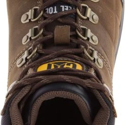 'Caterpillar' Men's 6" Threshold WP, EH, Steel Toe - Brown / Black -cowboy shop CATM P90935 033117 S18 TOP 1024x1024@2x